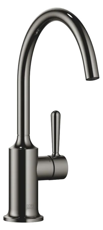 Dornbracht VAIA single lever mixer for sink/professional shower, high pressure, dark chrome, 33810809-19