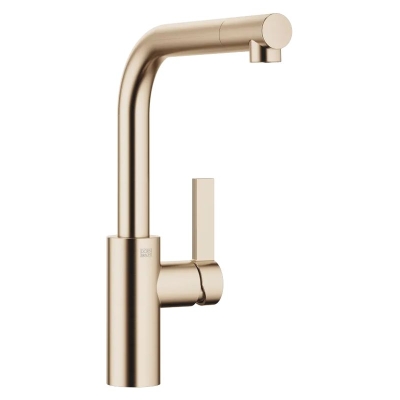 Dornbracht Elio single lever mixer, high pressure, brushed champagne (22kt gold), 33800790-46