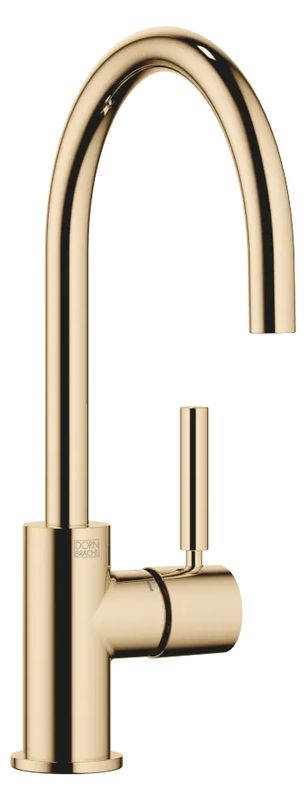 Dornbracht TARA BAR TAP single lever mixer, high pressure, brass (23kt gold), 33805888-09