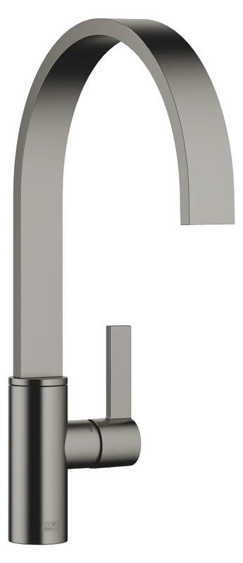 Dornbracht MEM single lever mixer, high pressure, dark platinum brushed, 33815682-99