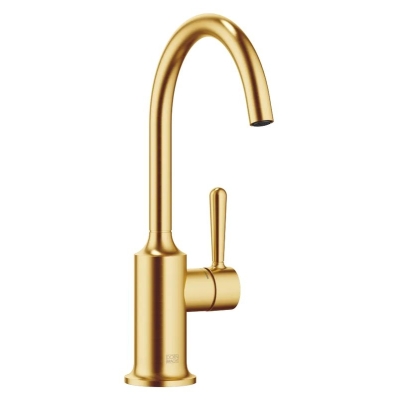 Dornbracht VAIA BAR TAP single lever mixer, high pressure, brushed brass (23kt gold), 33805809-28