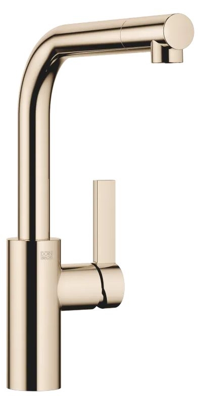 Dornbracht Elio single lever mixer, high pressure, champagne (22kt gold), 33826790-47