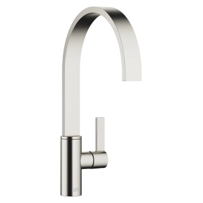 Dornbracht MEM single lever mixer, high pressure, brushed platinum, 33815682-06