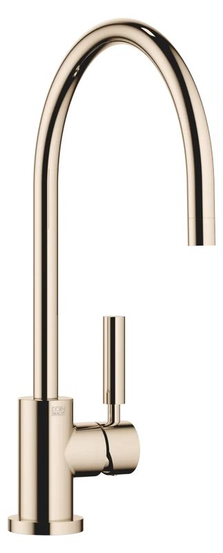 Dornbracht Tara Classic single lever mixer, high pressure, champagne (22kt gold), 33815888-47