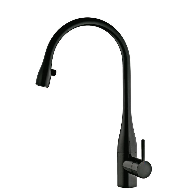 KWC Eve 4, single lever mixer black, high pressure, 5022171