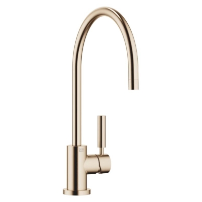 Dornbracht Tara Classic single lever mixer, high pressure, brushed champagne (22kt gold), 33826888-46