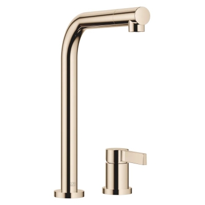 Dornbracht Elio single-lever mixer, two-hole mixer, high pressure, Champagne, 32800790-47