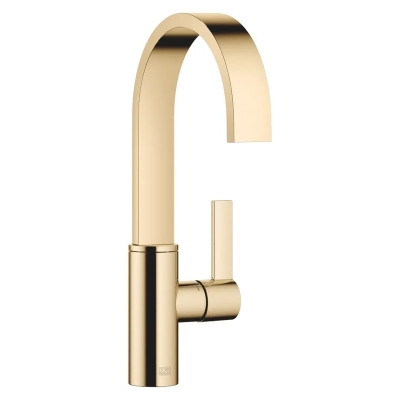 Dornbracht MEM BAR TAP single lever mixer, high pressure, brass (23kt gold), 33805682-09
