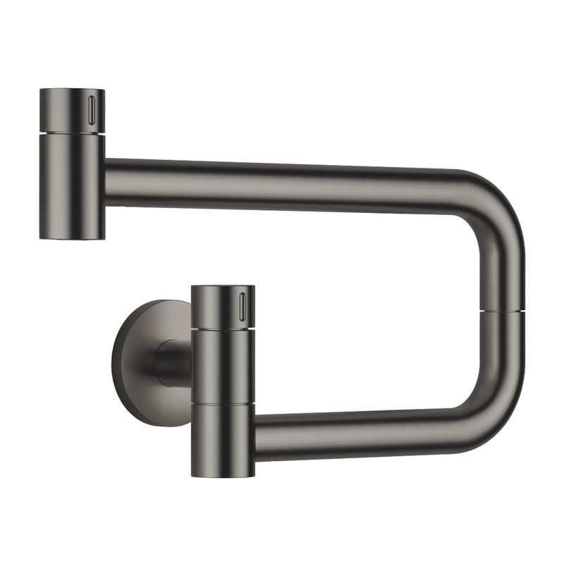 Dornbracht Tara Ultra POT FILLER cold water valve, high pressure, dark platinum brushed, 30805875-99