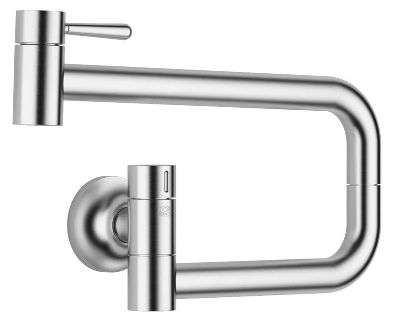 Dornbracht VAIA POT FILLER cold water valve, high pressure, brushed chrome (stainless steel look), 30805809-93