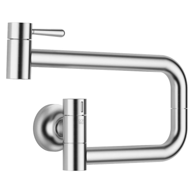Dornbracht VAIA POT FILLER cold water valve, high pressure, brushed chrome (stainless steel look), 30805809-93
