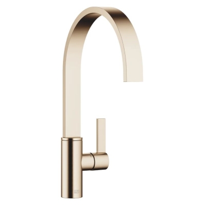 Dornbracht MEM single lever mixer, high pressure, brushed champagne (22kt gold), 33815682-46