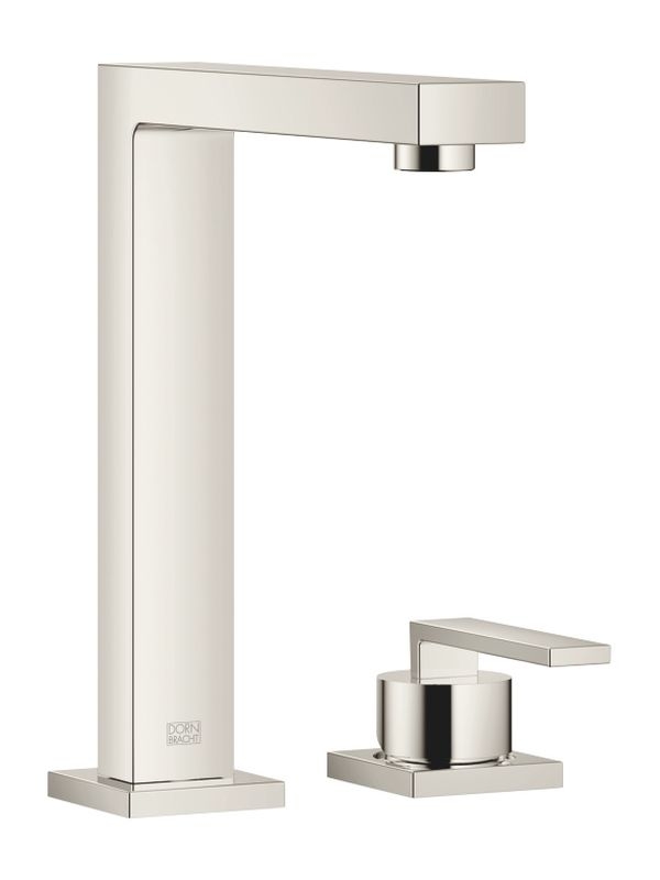 Dornbracht Lot single lever mixer Bar Tap, two-hole mixer with individual rosettes, high pressure, platinum, 32805680-08