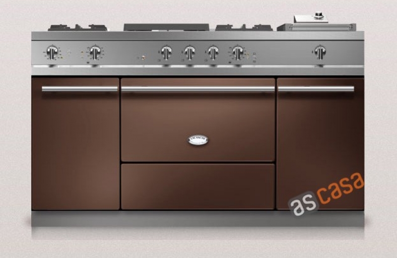 Lacanche Citeaux Modern, cooking station, 150.5 cm, color chocolate, with 5 year guarantee!