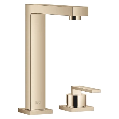 Dornbracht Lot single lever mixer Bar Tap, two-hole mixer with individual rosettes, high pressure, Champagne, 32805680-47