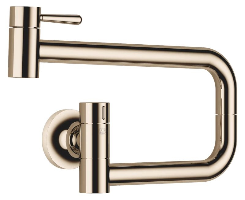 Dornbracht VAIA POT FILLER cold water valve, high pressure, champagne (23kt gold), 30805809-47