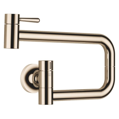 Dornbracht VAIA POT FILLER cold water valve, high pressure, champagne (23kt gold), 30805809-47