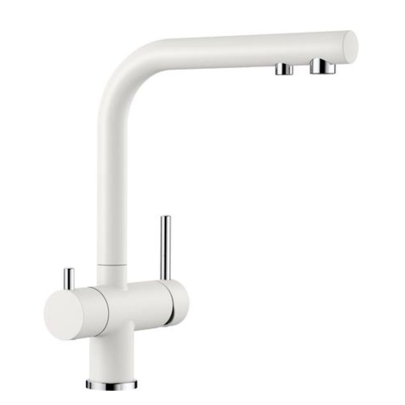 Blanco Fontas II, high pressure fixed spout, Silgranit look silgranit white, 523134