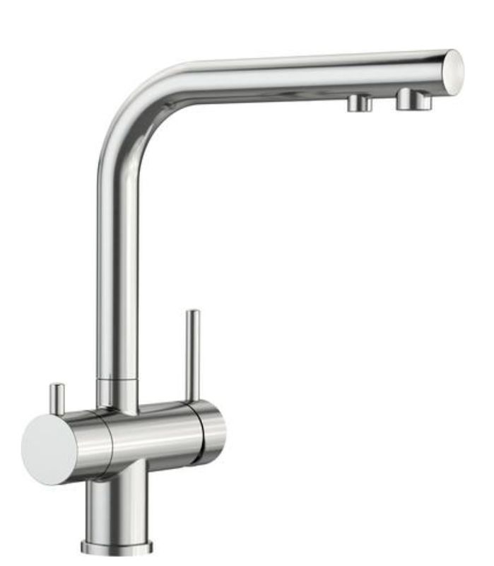 Blanco Fontas II, high pressure fixed spout, PVD steel, 523129