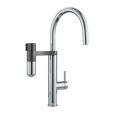 Franke Vital fikseeritud tilaga ühe hoova segisti filtriga, kõrgsurve, kroomitud püstoli metall, 120.0621.229