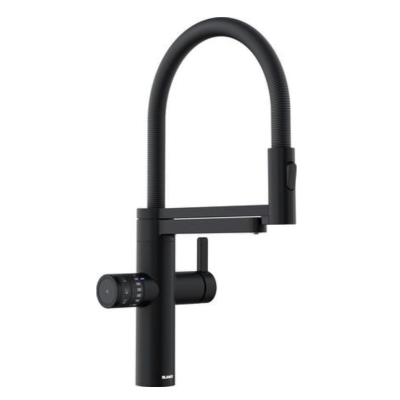 Blanco Evol-S Pro filter, high pressure fixed spout, matt black, 526636