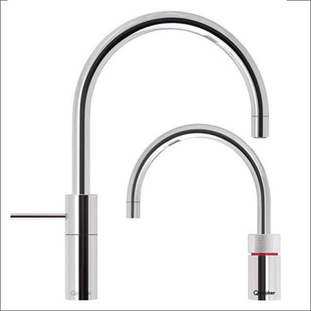 Quooker Nordic Round Twintaps, PRO3-VAQ, блестящий хром, 3NRCHRTT, ГАРАНТИЯ 7 ЛЕТ