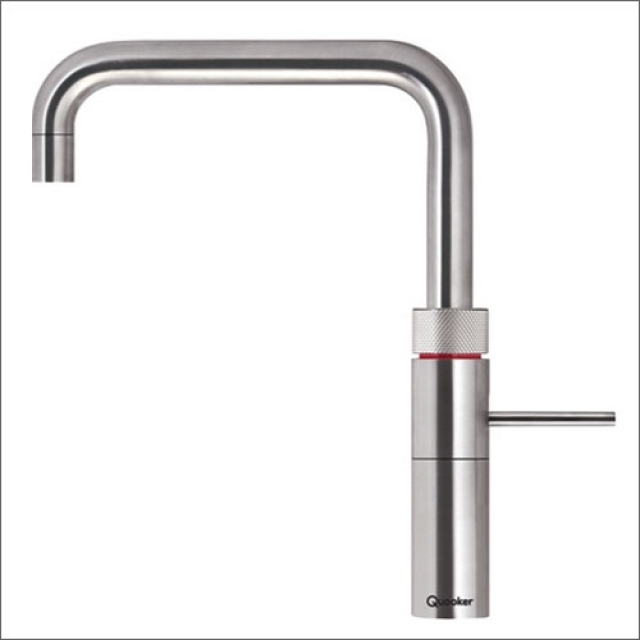 Quooker Fusion Square, PRO3-VAQ, solid stainless steel, 3FSRVS, 7 YEAR WARRANTY