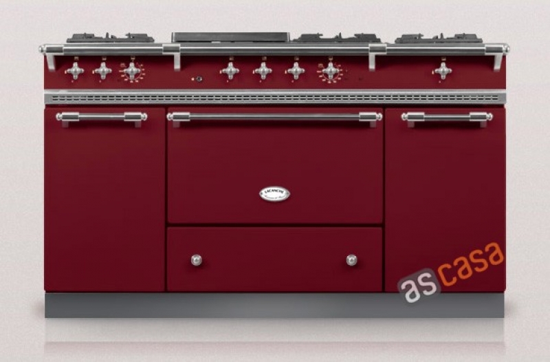 Lacanche Citeaux Classic, cooking station, 150.5 cm, color burgundy, with 5 year guarantee!