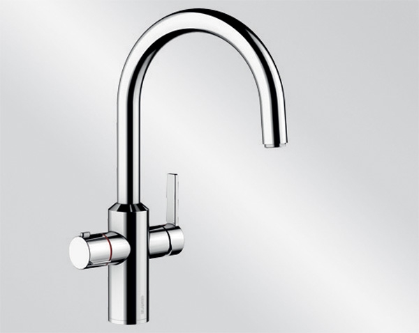 Blanco Tampera Hot hot water fitting 100°C, high pressure fixed spout, chrome, 525224