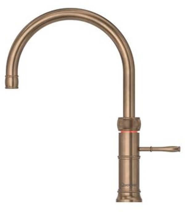 Quooker Fusion Round, COMBI + Plus, brass patina, 22+CFRPTN, 7 YEAR WARRANTY