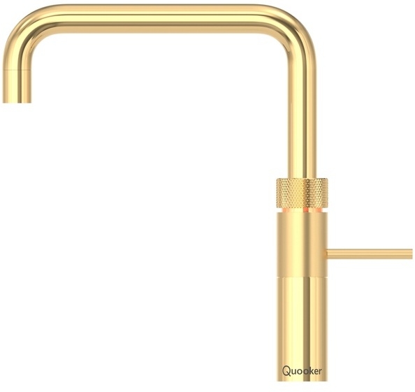 Quooker Fusion Square, PRO3-VAQ, gold, 3FSGLD, 7 YEAR WARRANTY