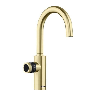 Blanco Evol Mono Hot &amp; Filter, kõrgsurve fikseeritud tila, satiinkuld, 527431