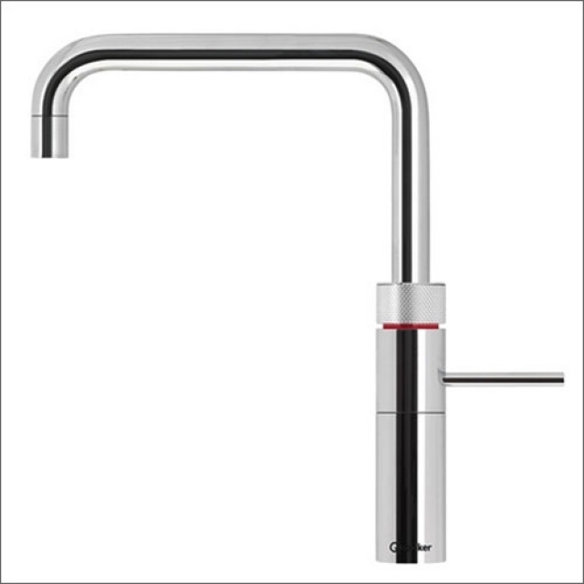 Quooker Fusion Square, COMBI and Cube *incl. FILTER*, shiny chrome plated, 7 YEAR WARRANTY, 22FSCREW