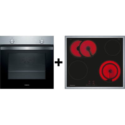 Constructa CX5BS607, ahju/pliidiplaadi komplekt, CA323255 + CF3M00052, kr: A, garantiiga 5 aastat!