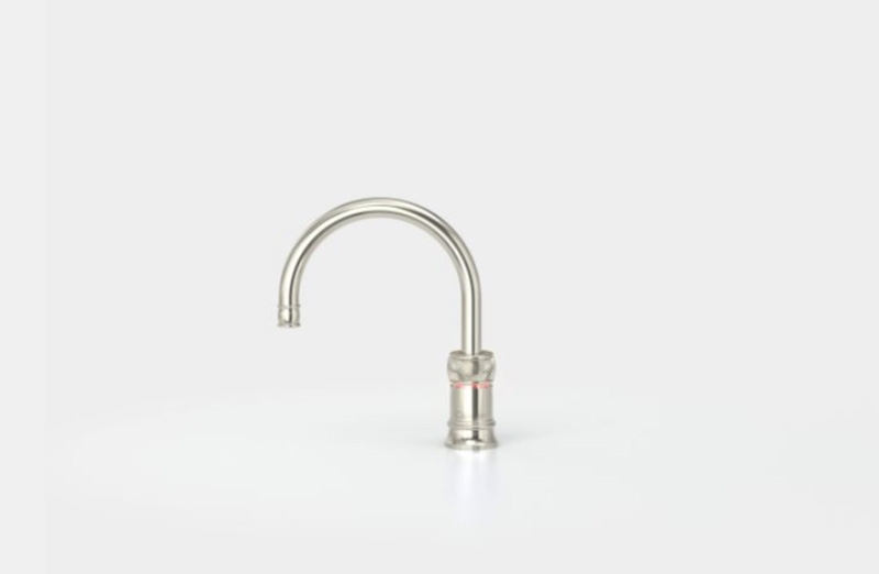 Quooker Classic Nordic Round single tap, PRO3-VAQ and Cube *incl. FILTER*, Nickel, 7 YEAR WARRANTY, 3CNRNICCUBE2