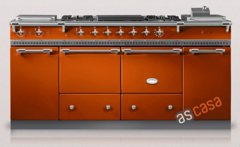 Lacanche Cluny 1800 Classic, cooking station, 180.5 cm, color terracotta, with 5 year guarantee!