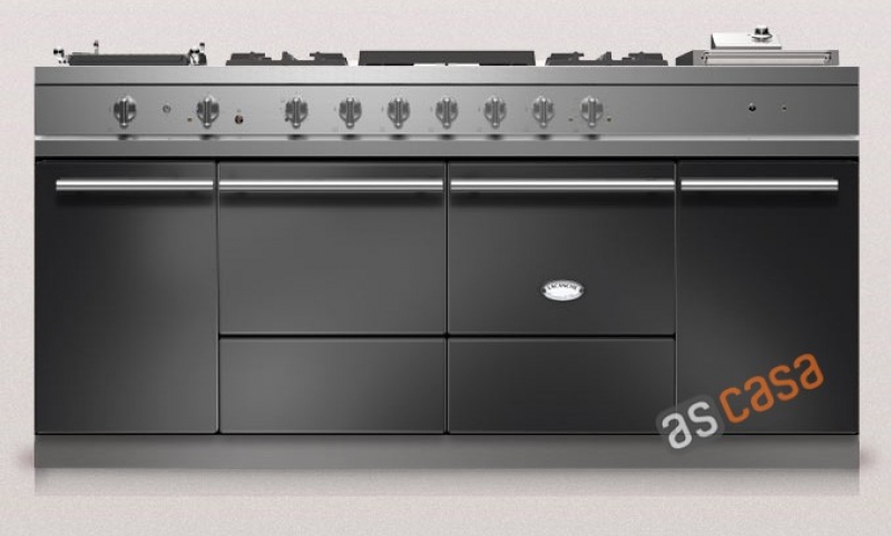 Lacanche Cluny 1800 Modern, cooking station, 180.5 cm, color anthracite, with 5 year guarantee!