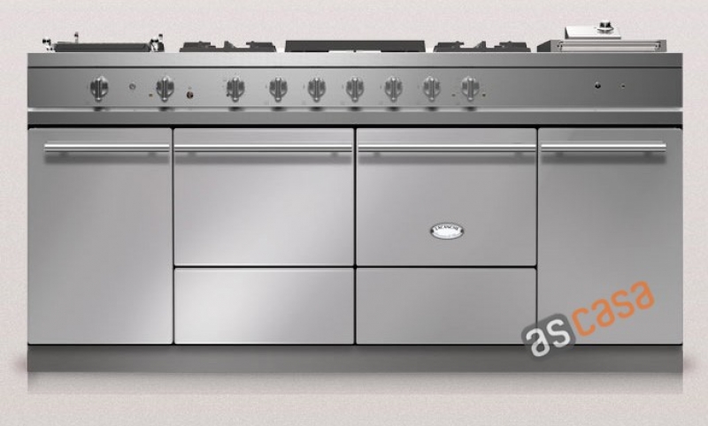 Lacanche Cluny 1800 Modern, cooking station, 180.5 cm, color stainless steel, with 5 year guarantee!