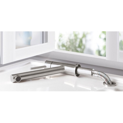 Villeroy &amp; Boch fitting Como Window, solid stainless steel, 925700LC