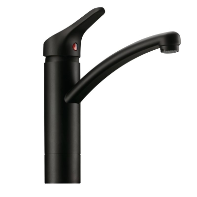 Linea Fuoco 5 window fitting, matt black, high pressure, 5011328