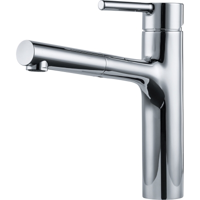 Franke Centro Window pull spout single lever mixer, high pressure, chrome, 115.0600.138, 12351