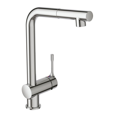 Ideal Standard Ceralook 2, single lever mixer chrome, low pressure hose shower, 5024121