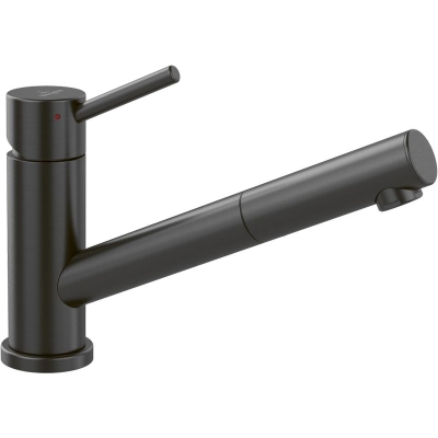 Villeroy &amp; Boch fitting Como Shower, anthracite, low pressure, 92521105