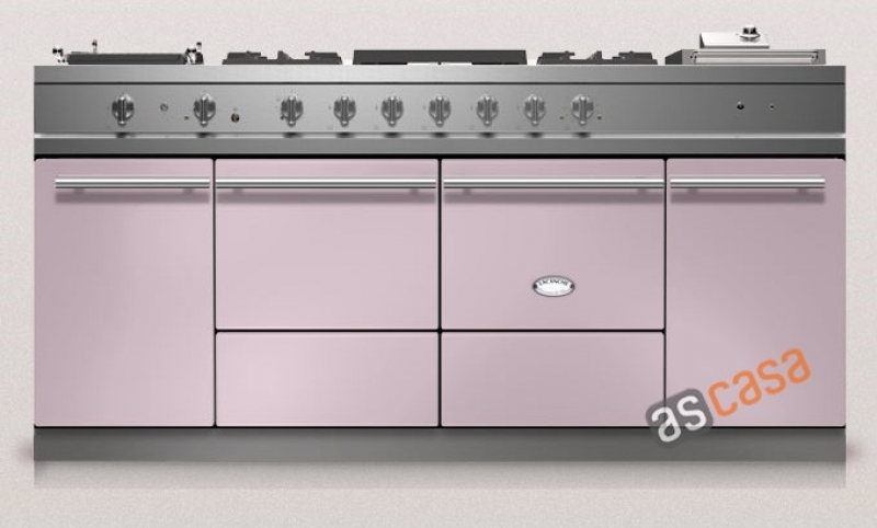 Lacanche Cluny 1800 Modern, cooking station, 180.5 cm, color rose quartz, with 5 year guarantee!