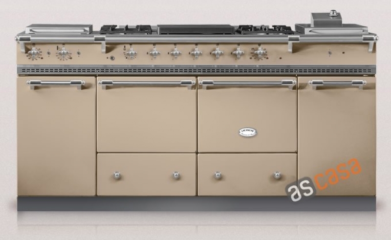 Lacanche Cluny 1800 Classic, cooking station, 180.5 cm, color almond cream, with 5 year guarantee!