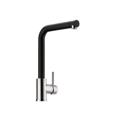 Linea Arco 1 stainless steel finish/matt black, low pressure, 5011261