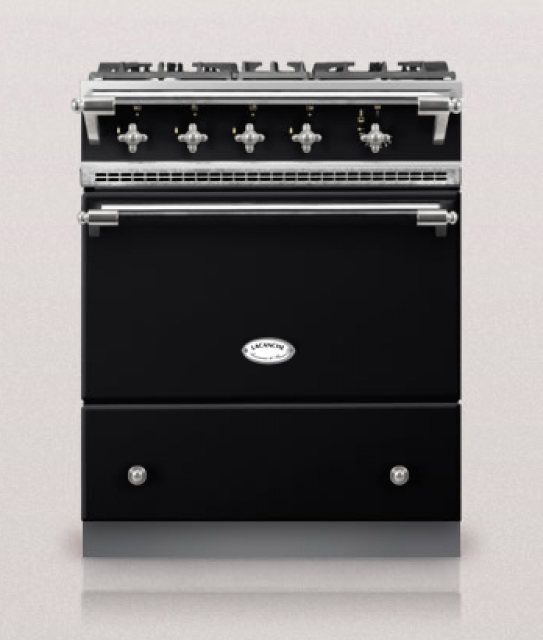 Lacanche Cormatin Classic, cooking station, 70 cm, color black, with 5 year guarantee!