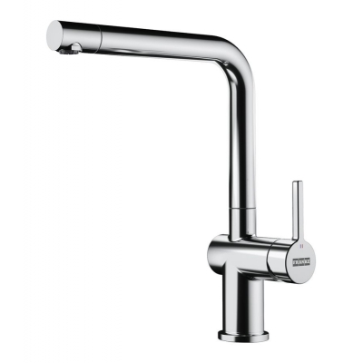 Franke Active L Window fixed spout single lever mixer, low pressure, chrome, 115.0653.392