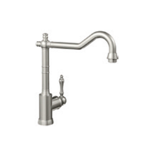 Villeroy &amp; Boch fitting Avia, solid brushed stainless steel, low pressure, 924011LC