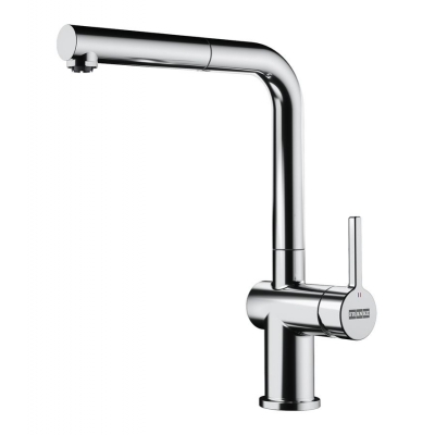 Franke Active L Window pull-out shower, single lever mixer, low pressure, chrome, 115.0653.394